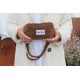 Sweetpea tiny bum bag fanny bag tan cord